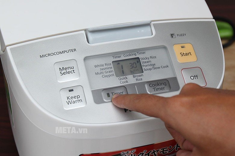 Nồi cơm điện tử Panasonic SR-ZE185WRAM - 1.8 lít