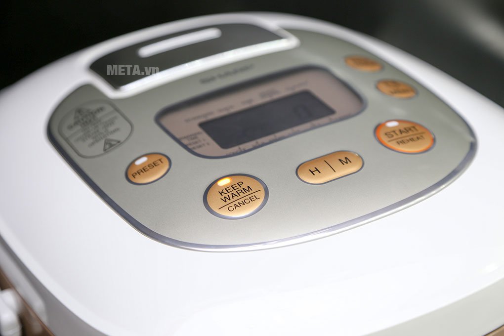 Nồi cơm điện tử Sharp KS-TH18-GL 1.8 lít
