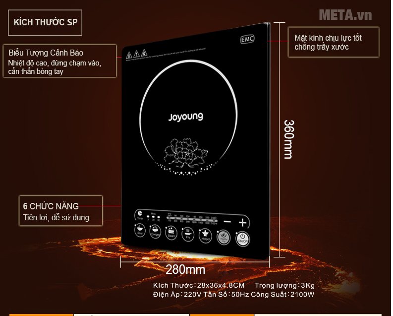 Bếp điện từ Joyoung C21-SK805