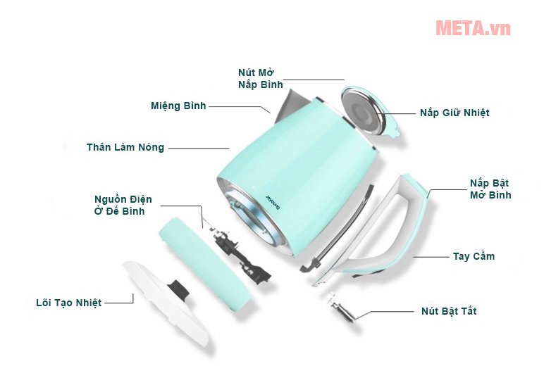 Ấm đun siêu tốc Joyoung K15-F628