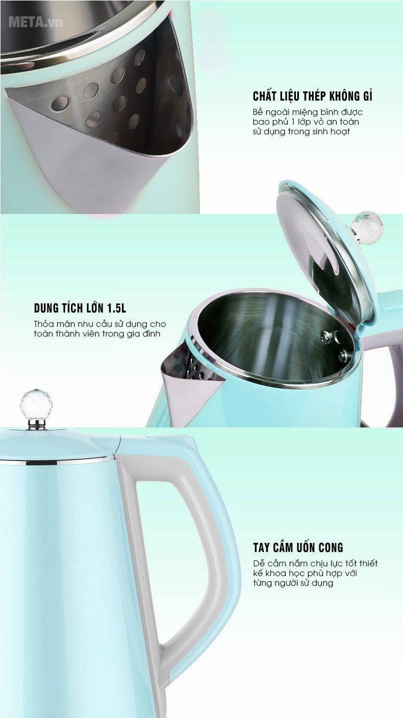 Ấm đun siêu tốc Joyoung K15-F628