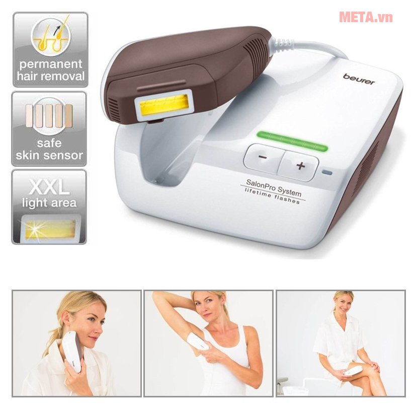 Máy triệt lông chuyên nghiệp Beurer IPL10000 - META.vn