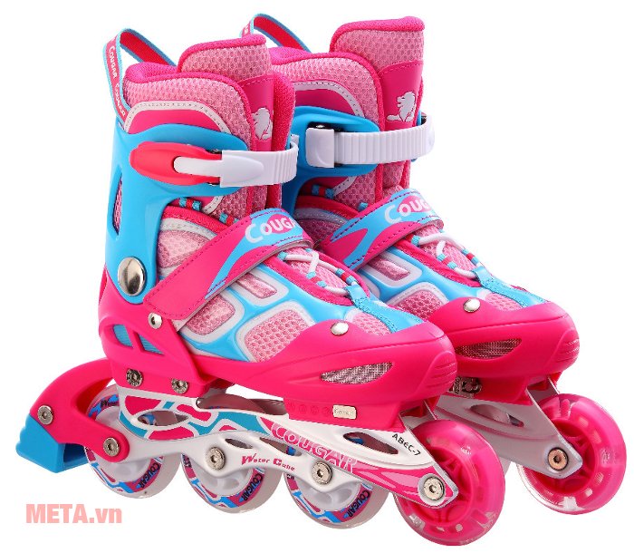Giầy trượt patin Cougar MZS835LSG có đèn