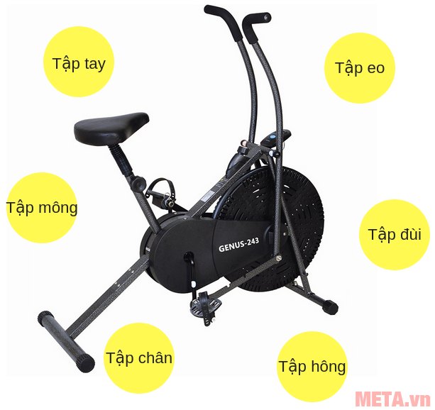 Xe đạp tập liên hoàn Genus 243