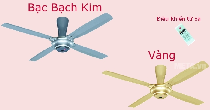 Quạt trần KDK M56PR (4 cánh - 3 tốc độ - có điều khiển)