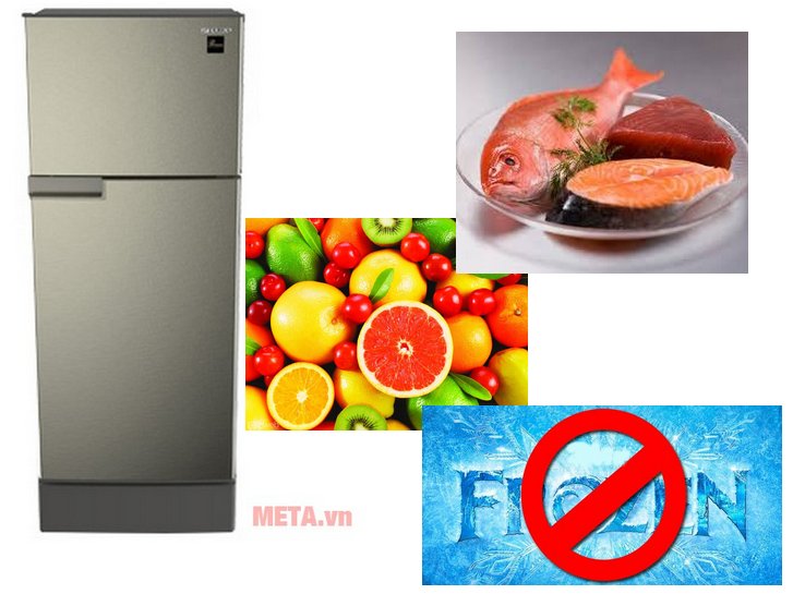 Tủ lạnh Sharp SJ-198P-SSA 180L