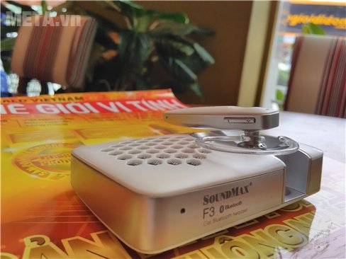Tai nghe không dây Bluetooth SoundMax F3- Dùng cho xe ô tô
