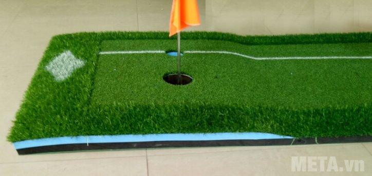 Thảm tập golf Putting Green 3m x 0.6m (đế cao su)