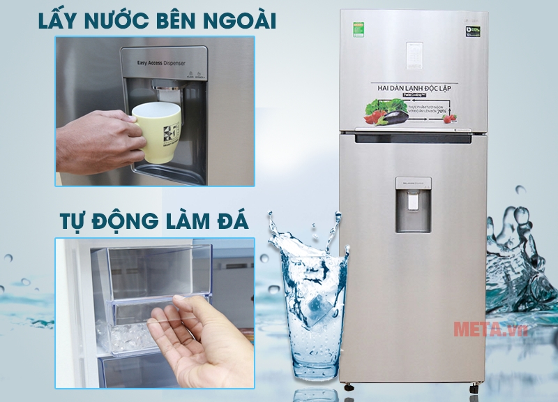 Tủ lạnh Samsung Digital Inverter 451L RT46K6836SL/SV