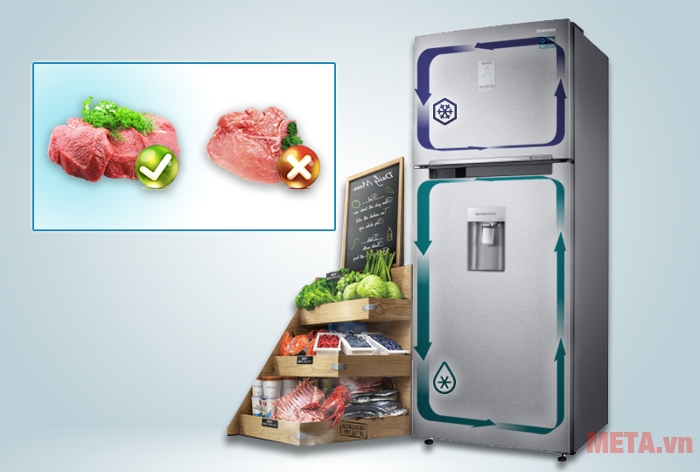 Tủ lạnh Samsung Digital Inverter 451L RT46K6836SL/SV