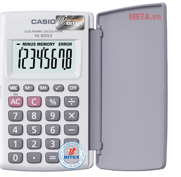 Máy tính Casio HL-820LV-BK/WE