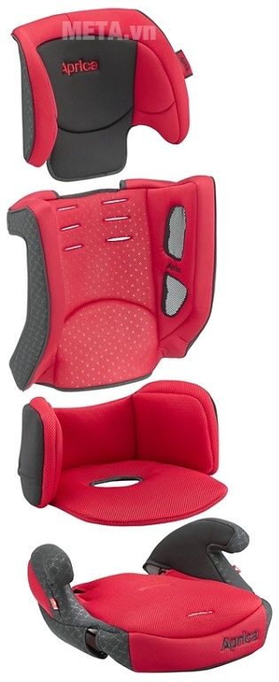 Ghế ngồi ô tô trẻ em Aprica Air Groove Plus String Red 93502