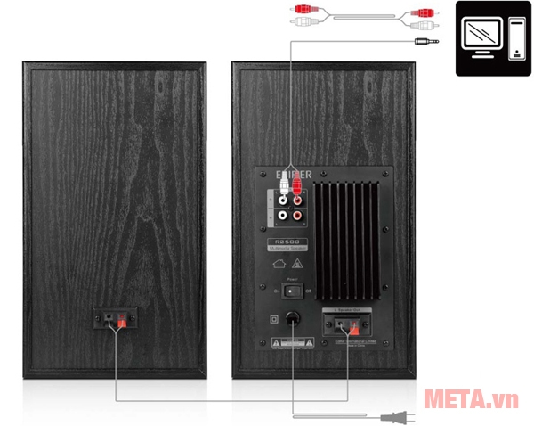 Loa 2.0 Edifier R2500 - META.vn