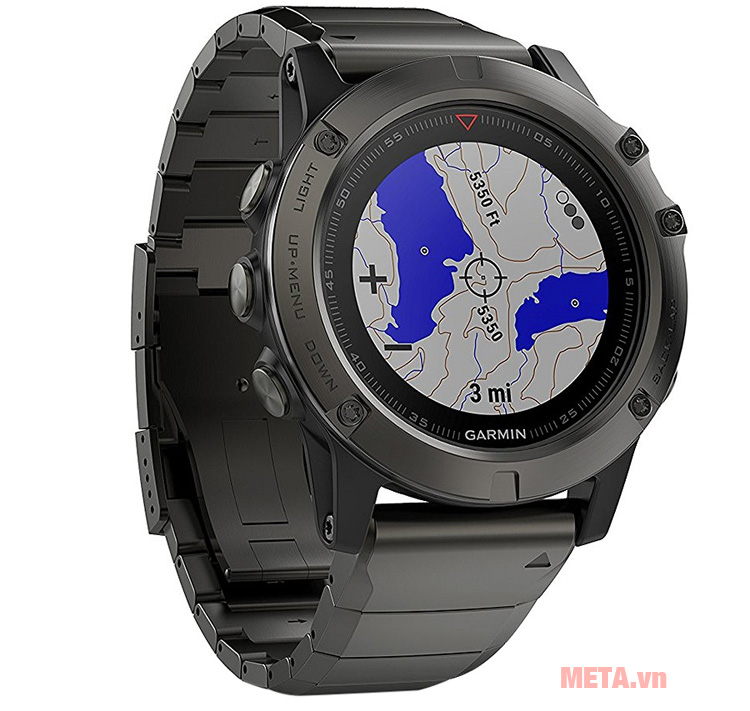 Garmin Fenix 5 Sate Gray - Vòng đeo tay theo dõi sức khỏe