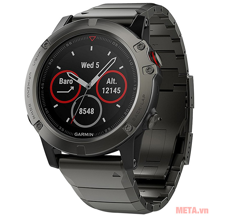 Garmin Fenix 5 Sate Gray - Vòng đeo tay theo dõi sức khỏe