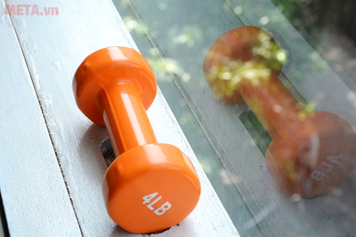 Tạ tay thép bọc cao su Life 4LB