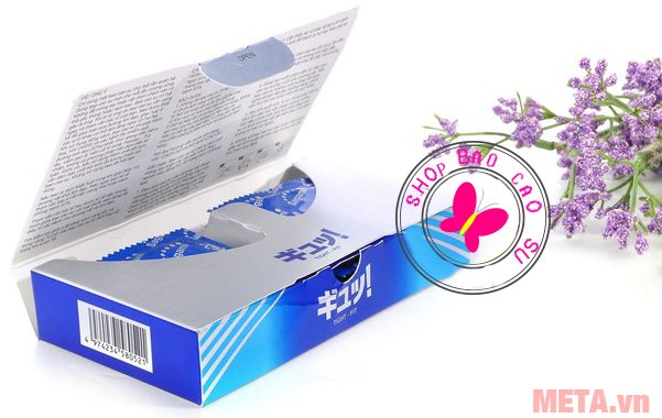 Bao cao su Sagami Tight-Fit (hộp 12 chiếc)