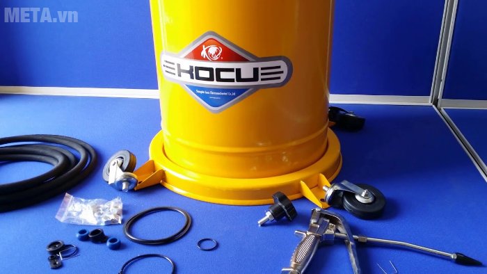 Máy bơm mỡ khí nén Kocu GZ-75B (45 lít)