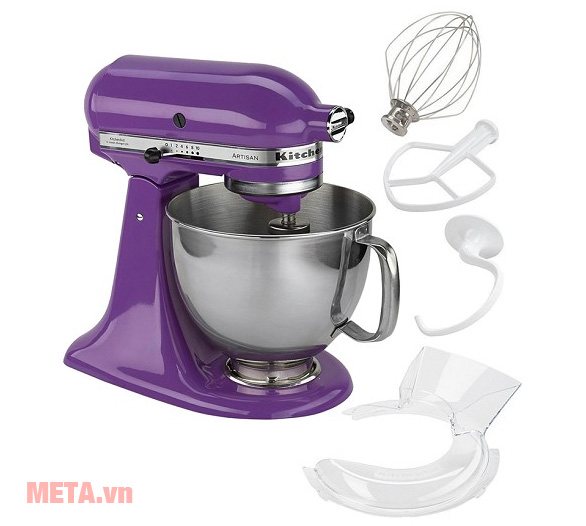 Máy trộn đa năng KitchenAid 5KSM150PSEGP (màu tím - 4.8 lít)