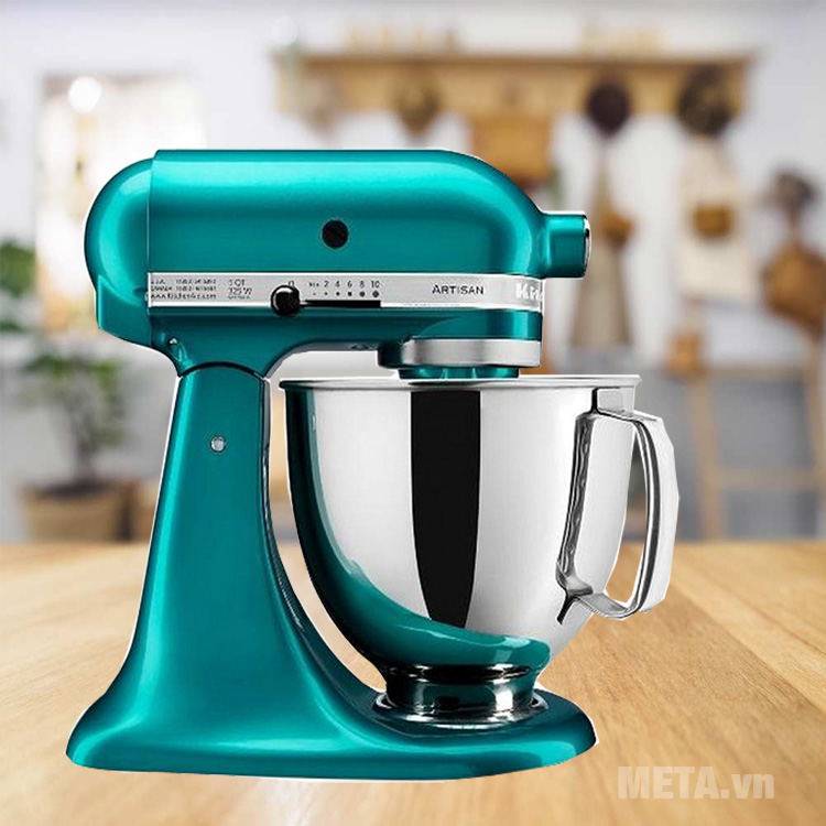 Máy trộn đa năng Artisan KitchenAid 5KSM150PSESA (màu xanh ngọc - 4.8L)