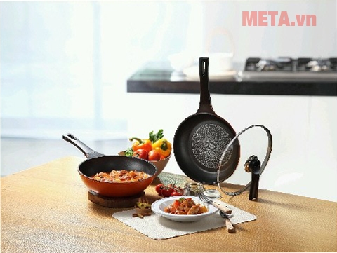 Bộ chảo nhôm chống dính PoongNyun SDR-26 (26cm)