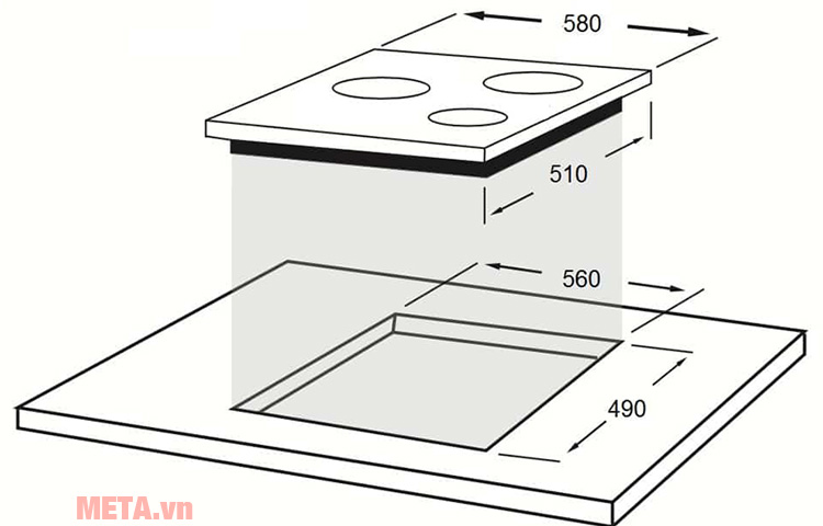 Bếp từ hồng ngoại kết hợp Faber FB-60H2I