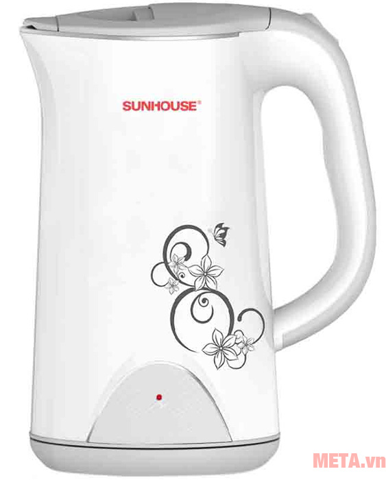 Ấm siêu tốc inox 2 lớp Sunhouse SHD1385 1.7 lít