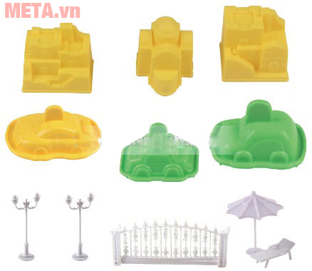 Đồ chơi cát tạo hình sân vườn Motion Sand MS32 (800g)