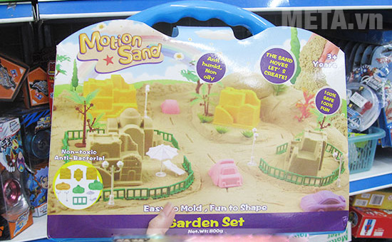 Đồ chơi cát tạo hình sân vườn Motion Sand MS32 (800g)