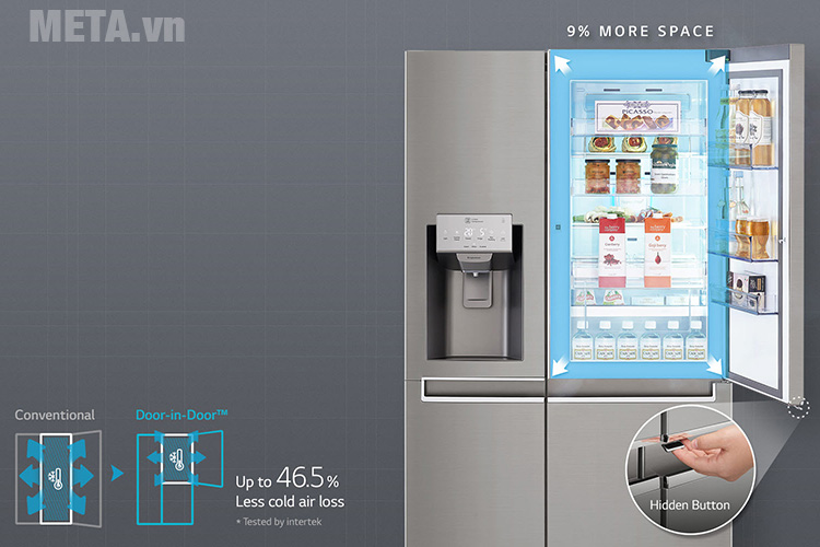 Tủ lạnh LG GR-P247JS (601 lít)