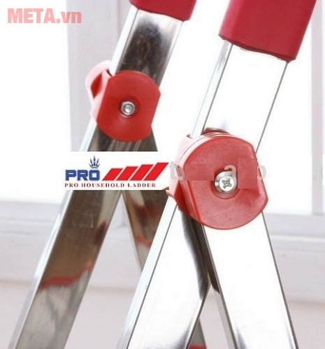 Thang inox bản to tay vịn Pro 3 bậc PRI-03