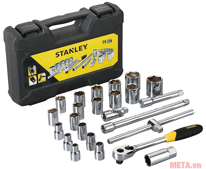 Bộ tuýp 24 chi tiết 1/2” Stanley STMT72795-8