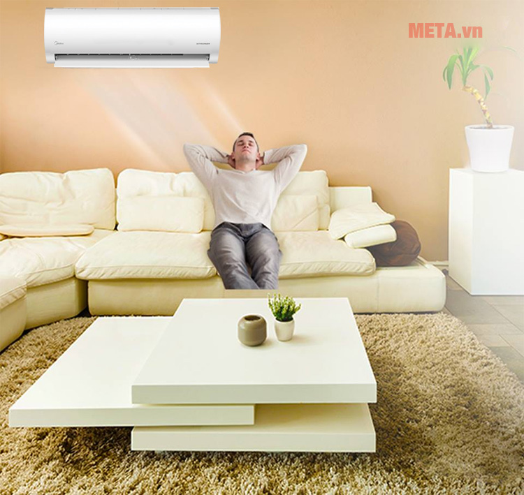 Điều hòa 2 chiều Midea MSMA-10HRN1 10.000BTU