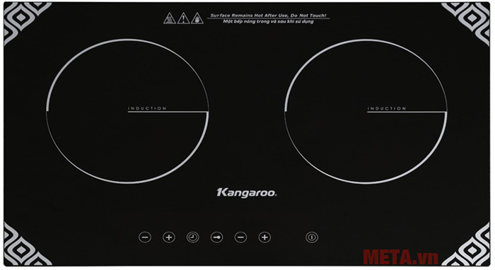 Bếp từ đôi Kangaroo KG498N