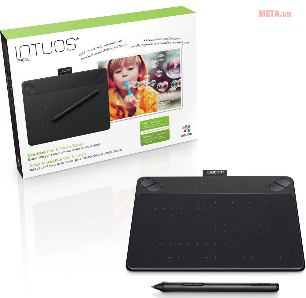 Bảng vẽ máy tính Wacom Intuos Photo Small (CTH-490/K2-CX)