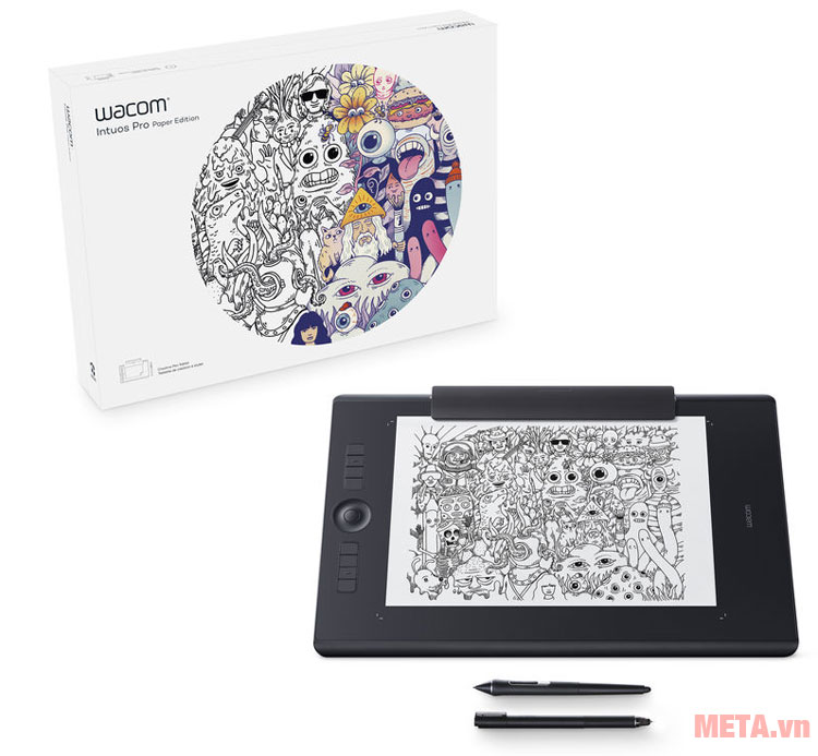 Bảng vẽ máy tính điện tử Wacom Intuos Pro Paper Large (PTH-860-K1-CX)