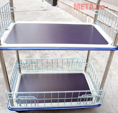 Xe đẩy hàng 2 tầng có lưới bảo vệ Sumo HL-120M