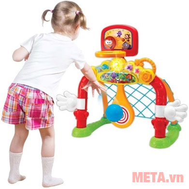 Cột lưới ném/thả bóng 4in1 Winfun 6001