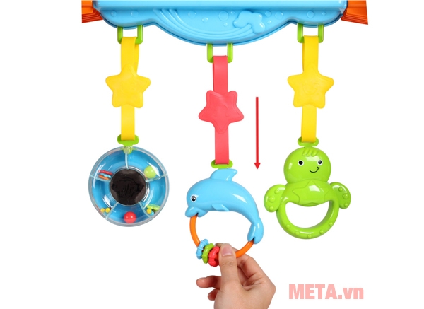 Kệ chữ A đại dương có nhạc Winfun 0816