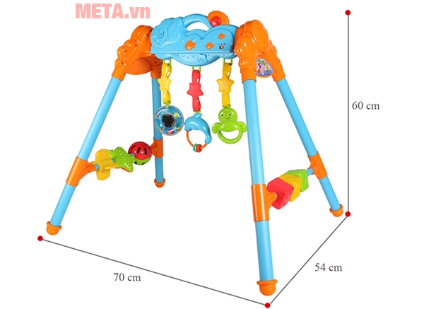 Kệ chữ A đại dương có nhạc Winfun 0816