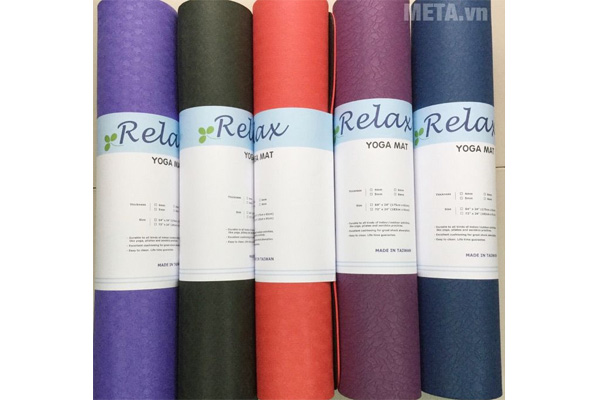 Thảm yoga Relax TPE 6 ly (2 lớp)