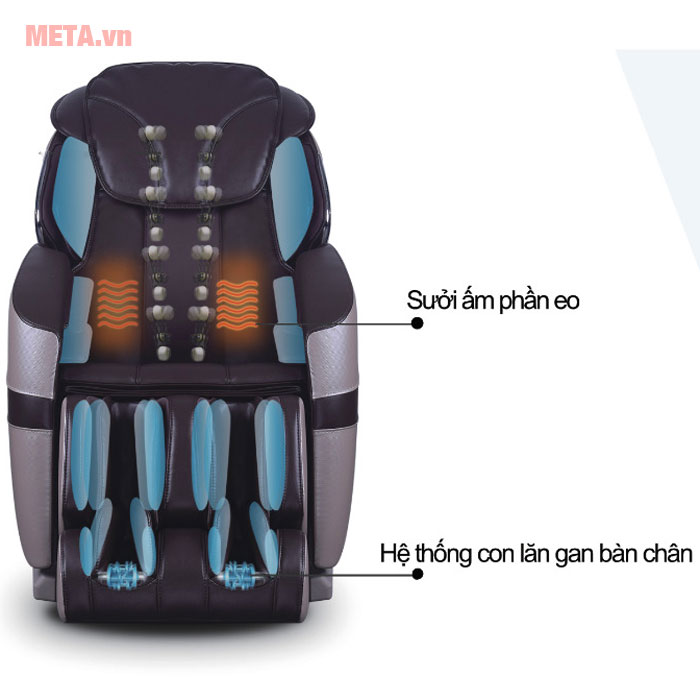 Ghế massage toàn thân Maxcare Max684 Plus