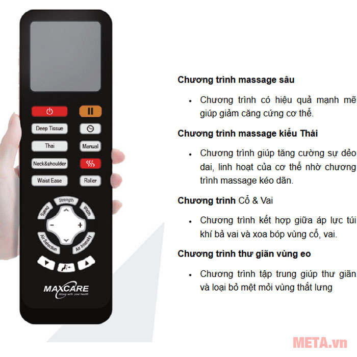 Ghế massage toàn thân Maxcare Max684 Plus