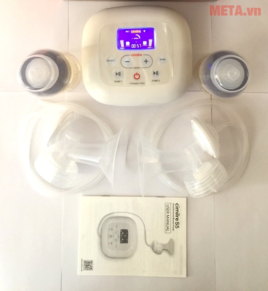 Máy hút sữa điện đôi Cimilre S5