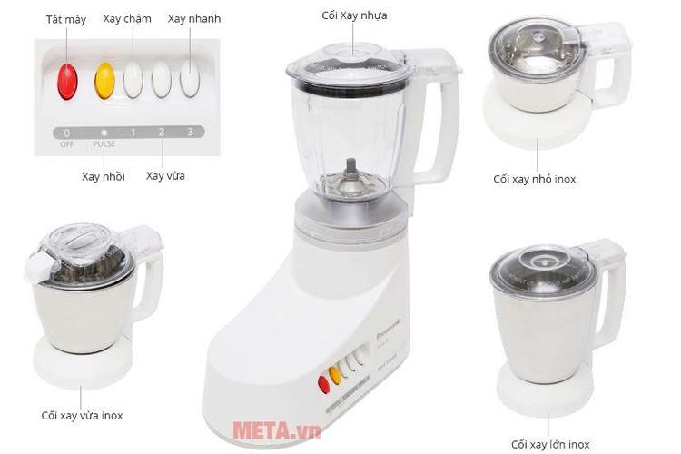 Máy xay đa năng Panasonic MX-AC400WRA