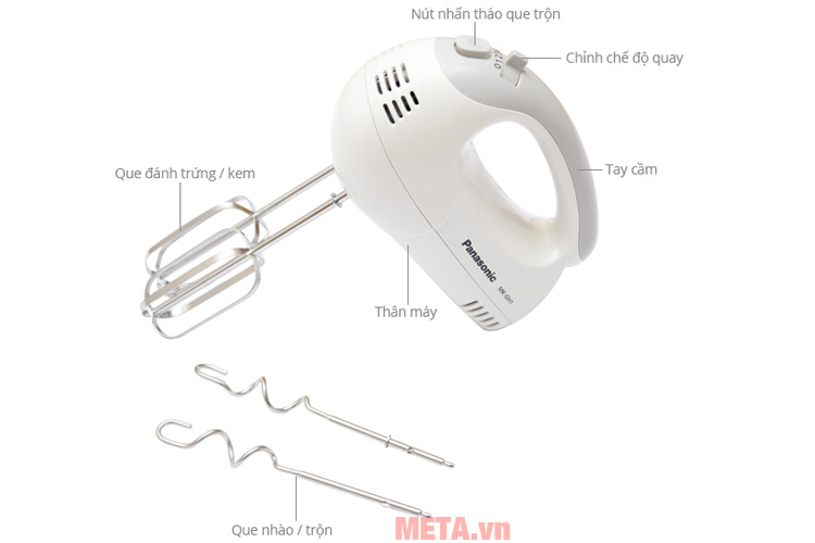 Máy đánh trứng Panasonic MK-GH1WRA