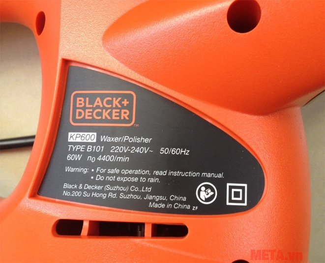 Máy đánh bóng 60W Black&Decker KP600