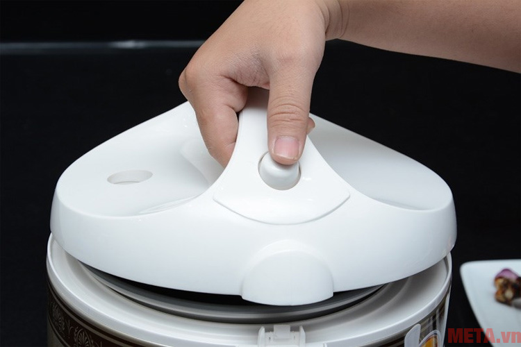 Nồi cơm điện nắp gài Sharp KS-11ETV (RB) 1 lít