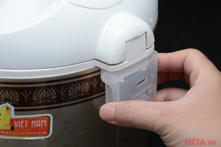 Nồi cơm điện nắp gài Sharp KS-11ETV (RB) 1 lít