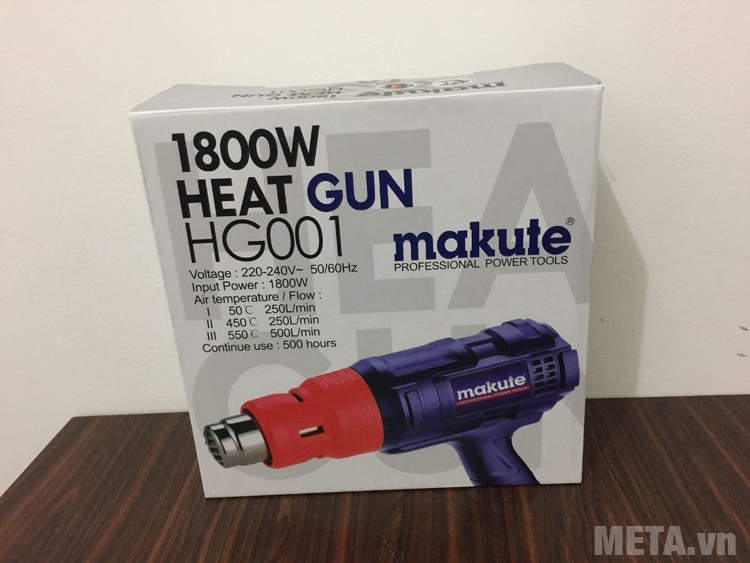 Máy thổi hơi nóng Makute HG001